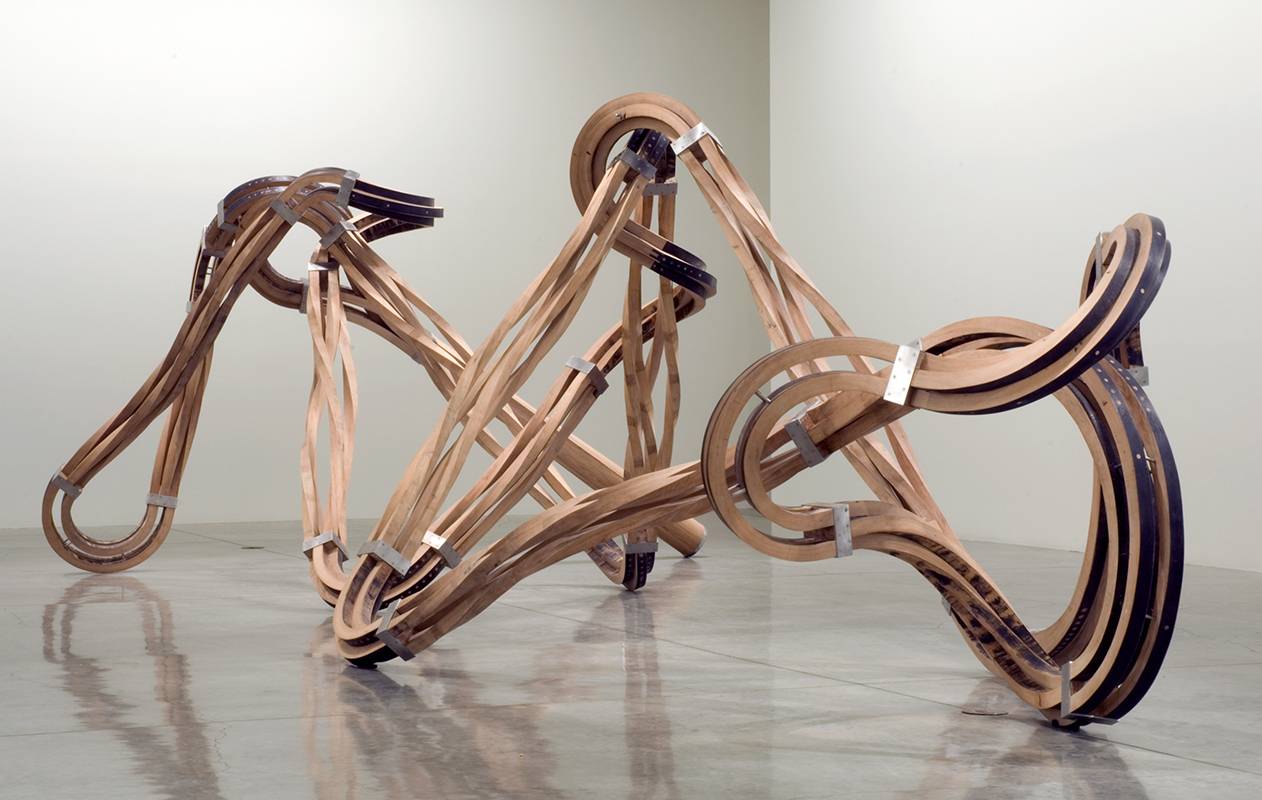 Richard Deacon Dead Leg, 2007 (Fot. The ALBERTINA Museum, Vienna – The JABLONKA Collection © Richard Deacon)