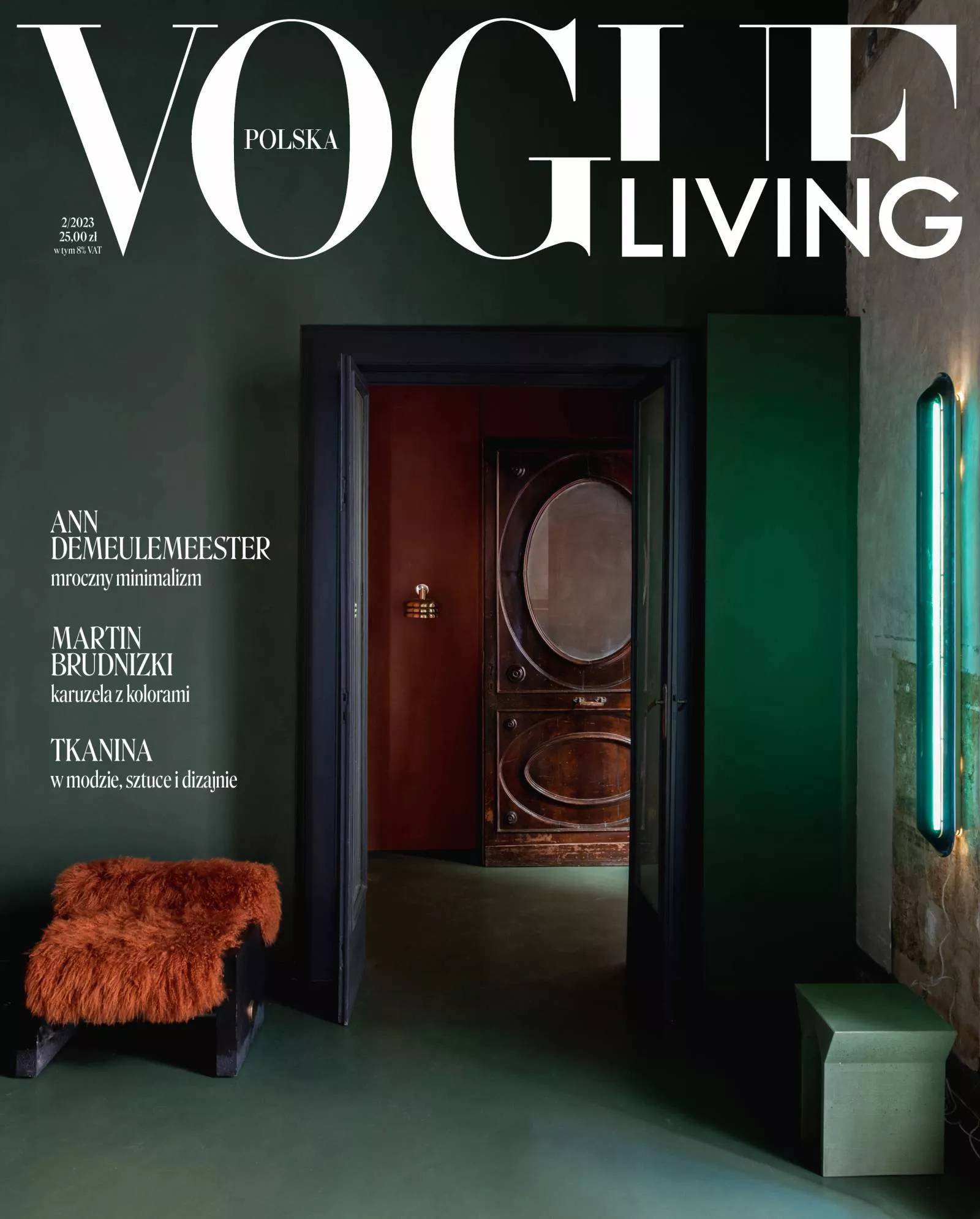 Vogue Polska Living, grudzień 2023. 