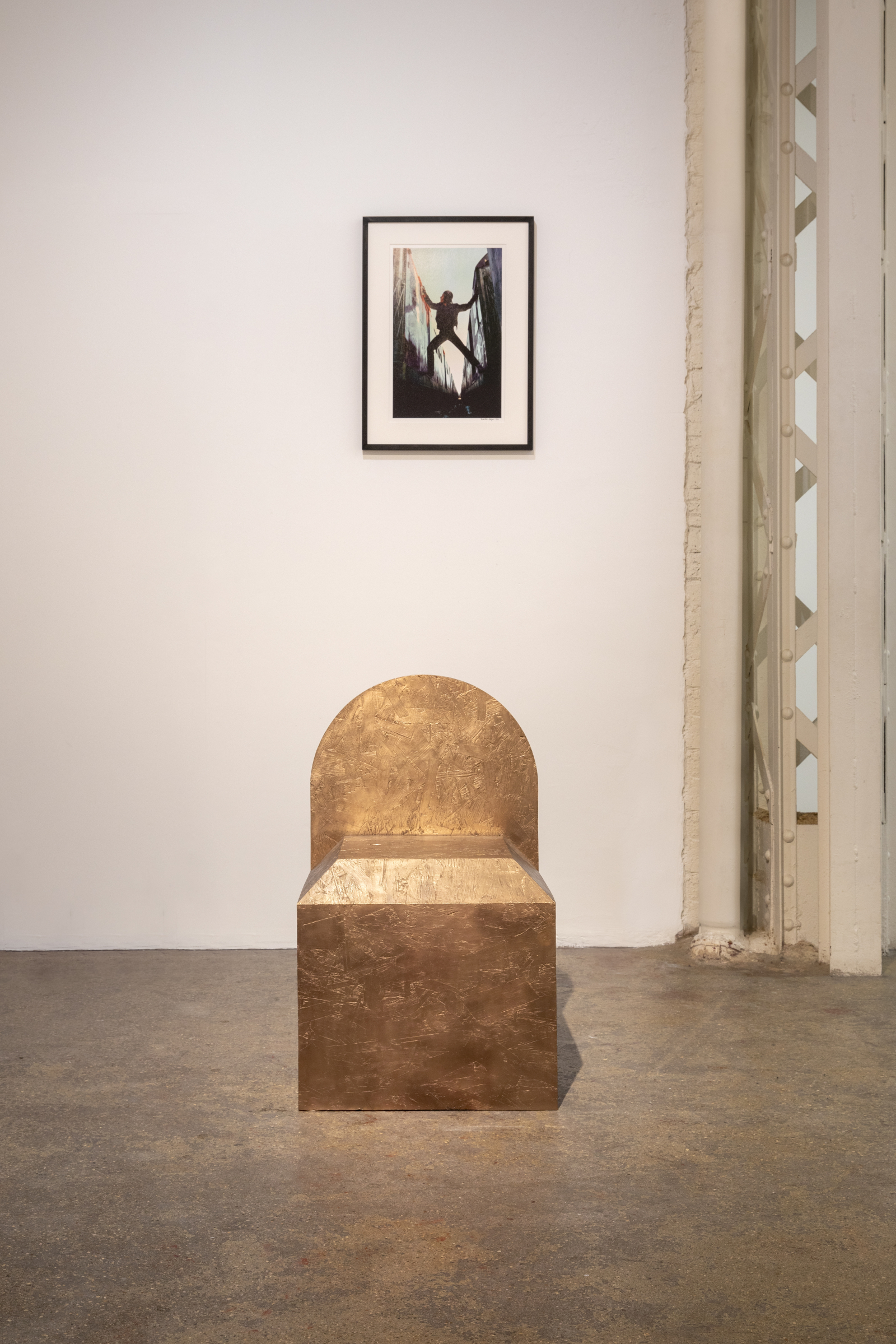Krzesło Tower Hills projektu Virgila Abloha. Cena: na życzenie (Fot. Alexandra de Cossette dzięki uprzejmości Galerie kreo)