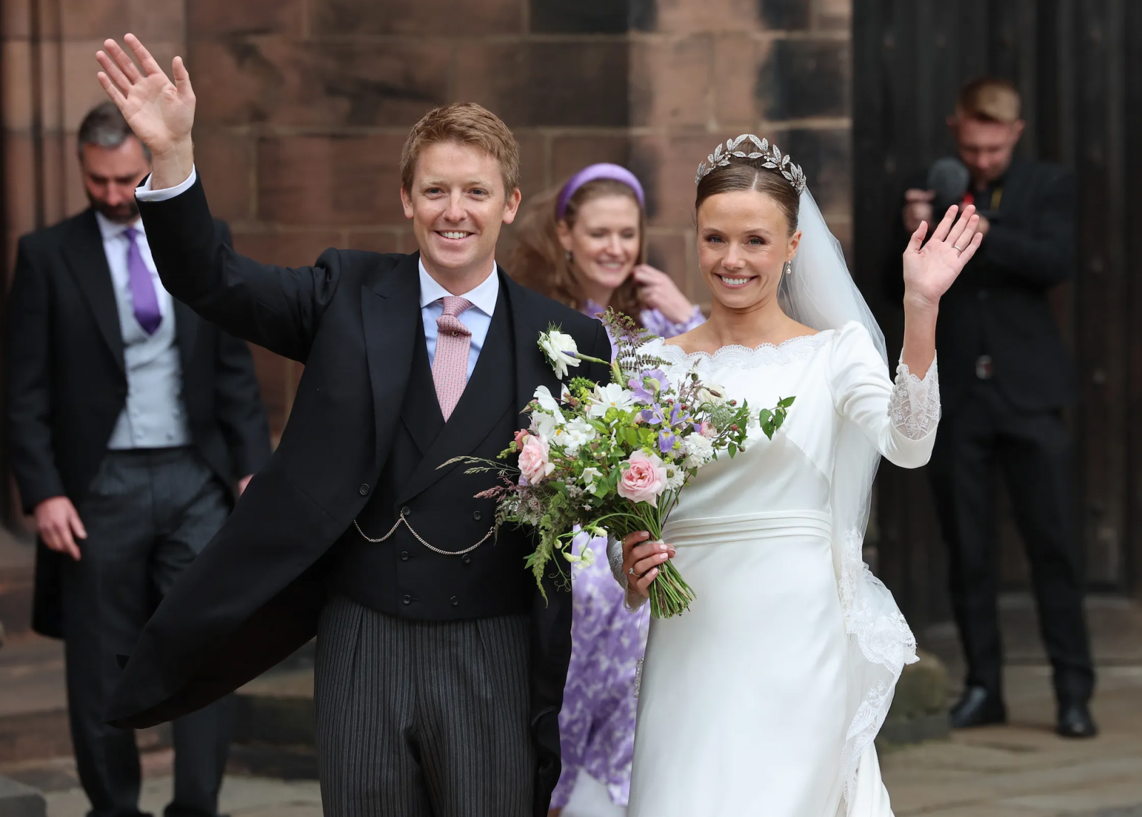 Książę Westminsteru, Hugh Grosvenor, poślubił Olivię Henson w Chester