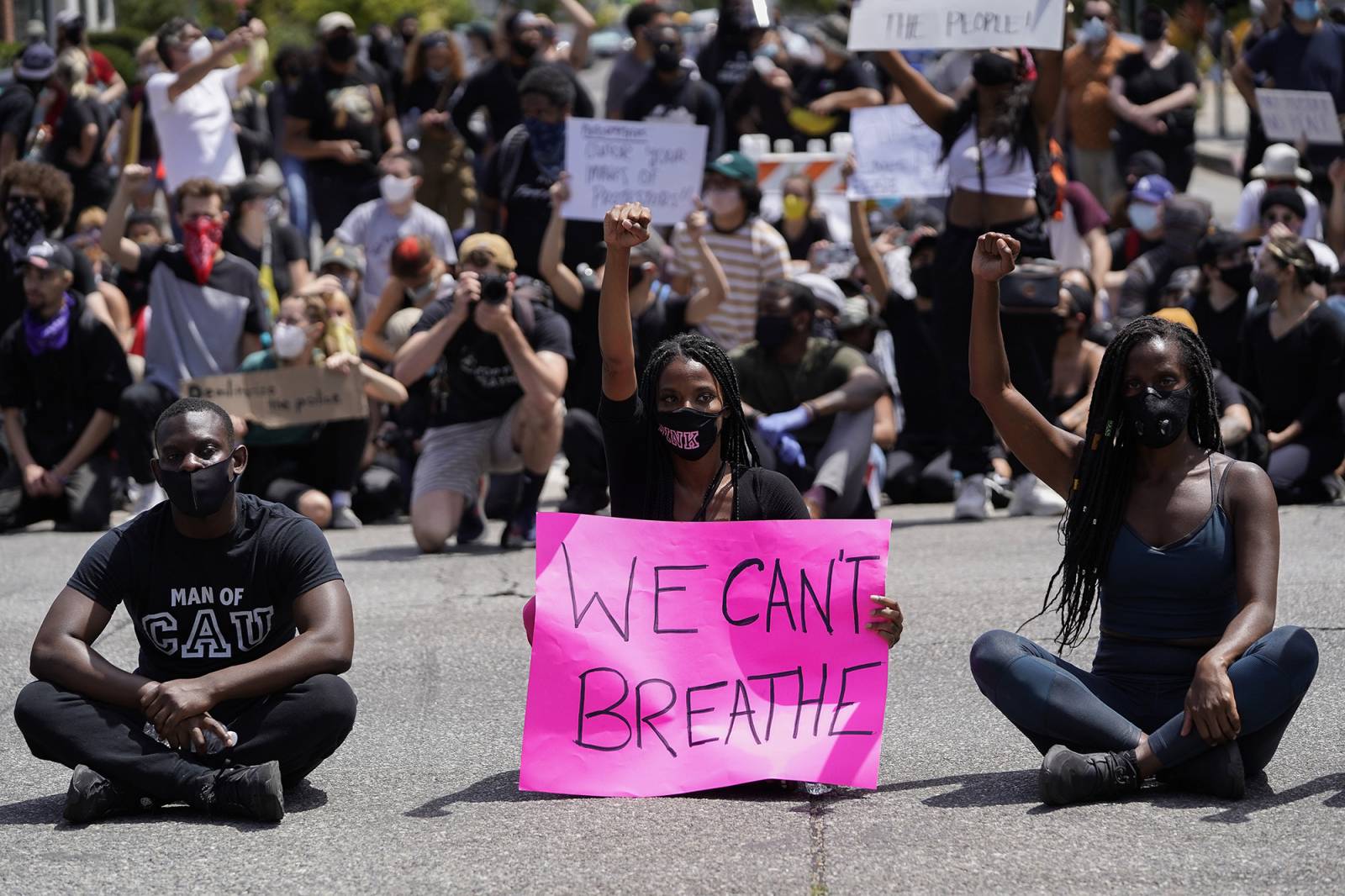 Protesty w Los Angeles (Fot. Warrick Page/Getty Images)