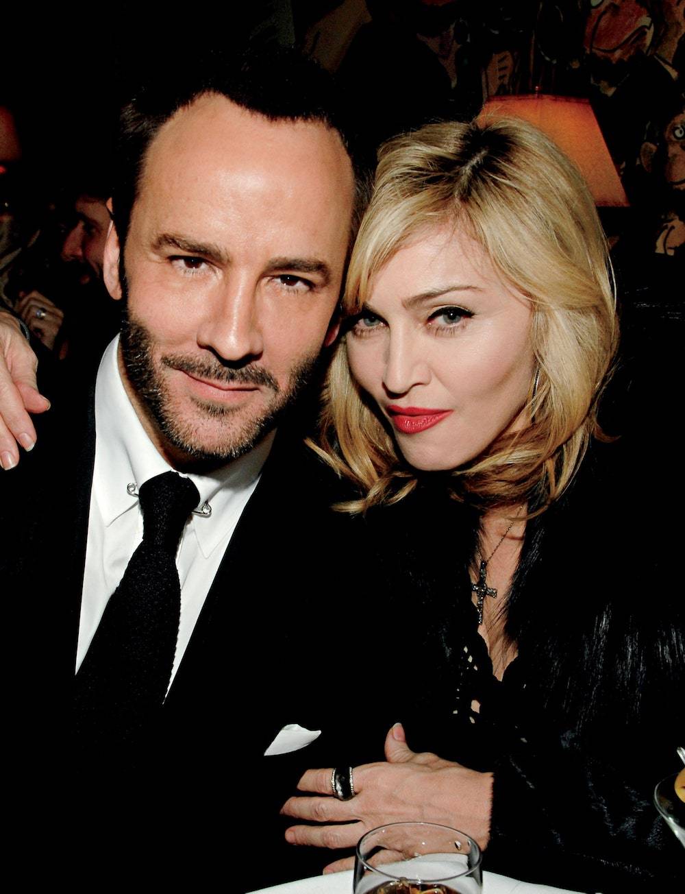 Tom Ford i Madonna (Fot. Getty Images)