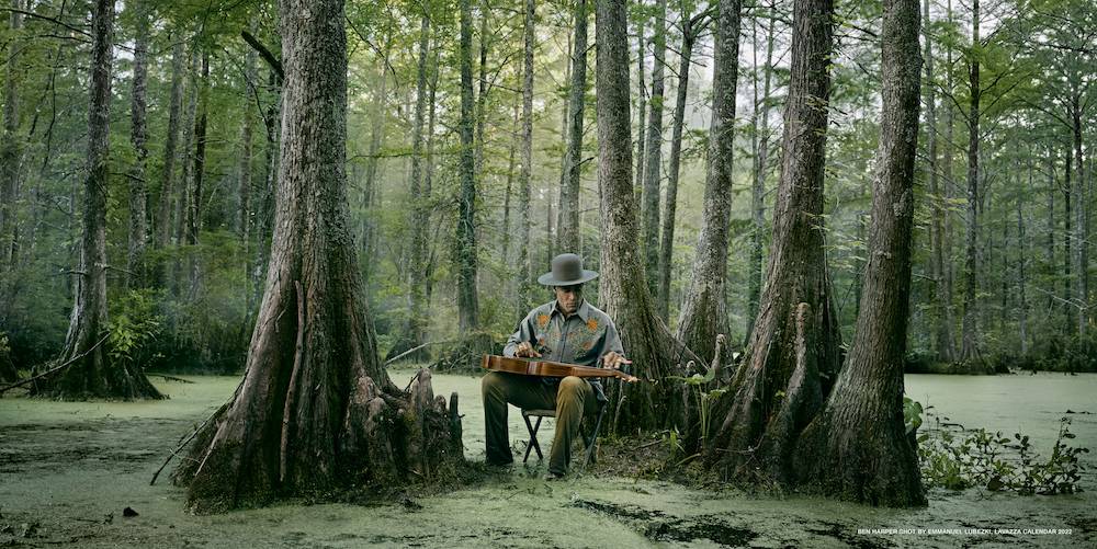 Wokalista i autor tekstów Ben Harper (Fot. Emanuel „Chivo” Lubezki)