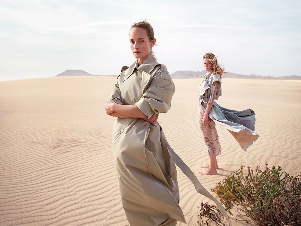 Amber Valletta i Anna Ewers w kampanii Mango wiosna-lato 2018