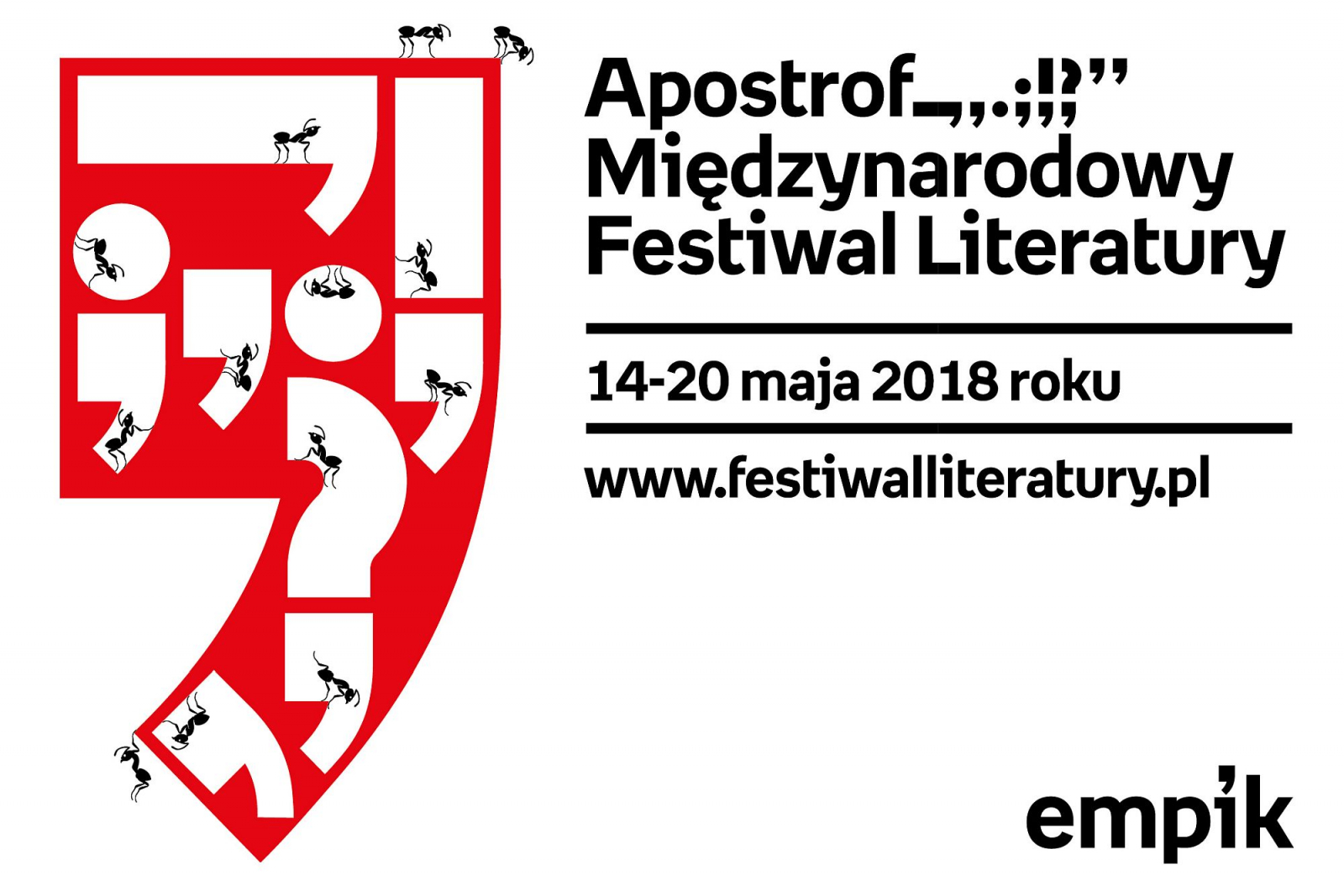 Festiwalu Literatury Apostrof / Fot. Fot. Materiały prasowe