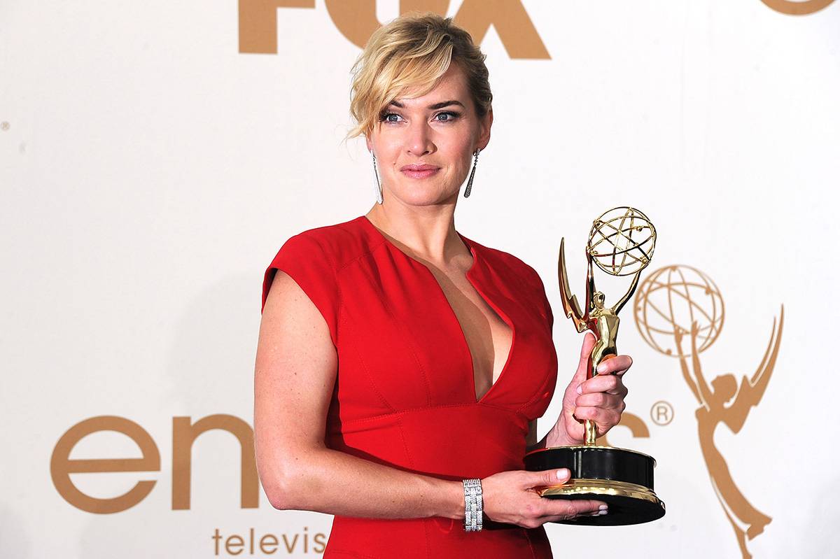 Kate Winslet z nagrodą Emmy