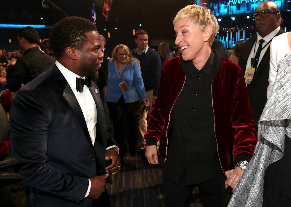 Hart z Ellen DeGeneres (Fot. Getty Images)