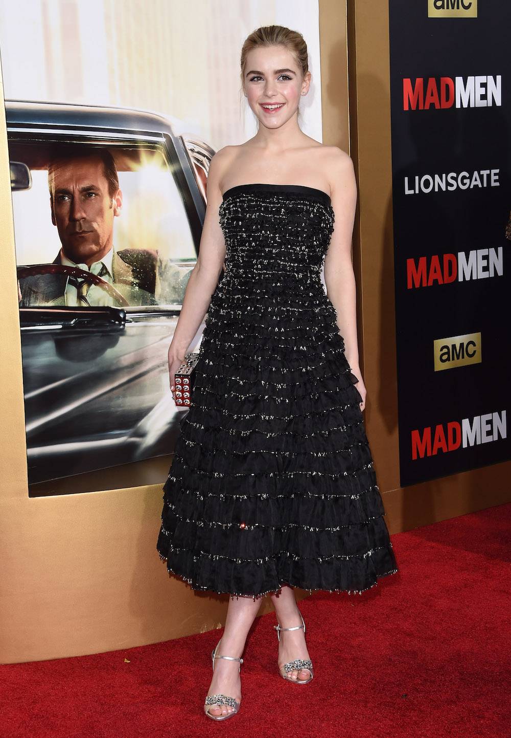 Kiernan Shipka na premierze kolejnego sezonu „Mad Menów” (Fot. Getty Images)