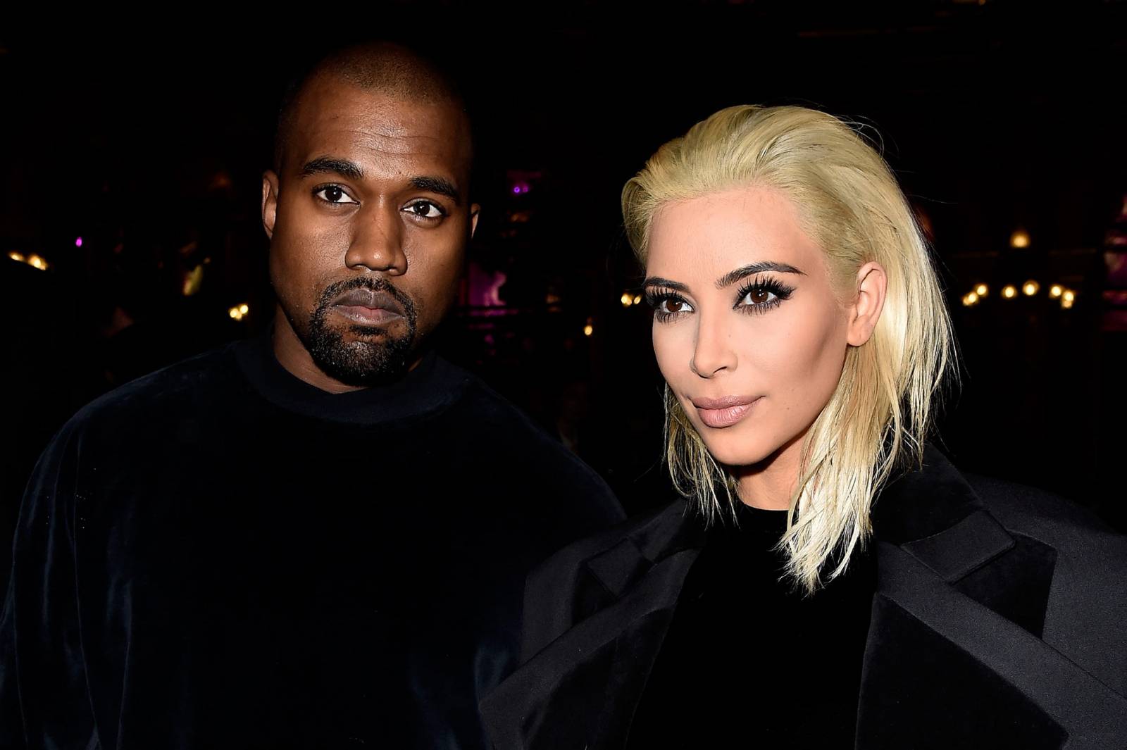 Kanye West i Kim Kardashian na paryskim tygodniu mody (Fot. Getty images)