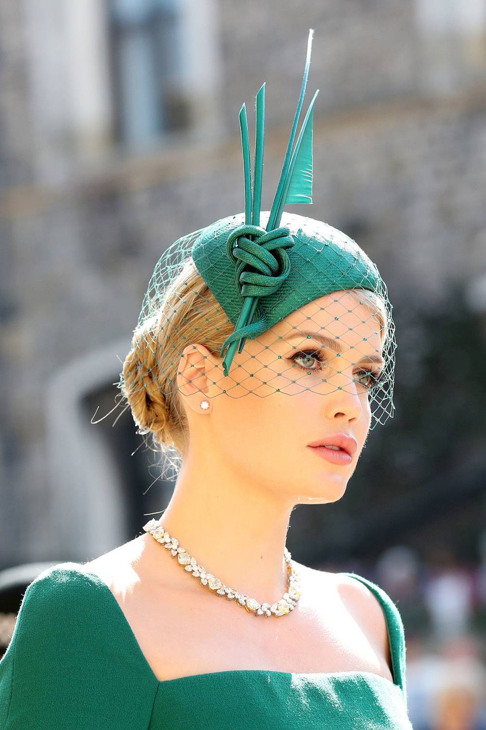 Kitty Spencer na ślubie Meghan i Harryego (Fot. EastNews)