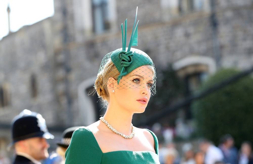 Kitty Spencer na ślubie Meghan i Harryego (Fot. EastNews)