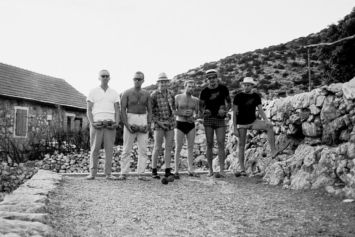 Andrzej Dabrowski , Igor Caplinski , Krzysztof Komeda , Wojciech Karolak , Jan Ptaszyn Wroblewski, 1964 / Fot. ANDRZEJ DABROWSKI/FOTONOVA, FOTONOVA
