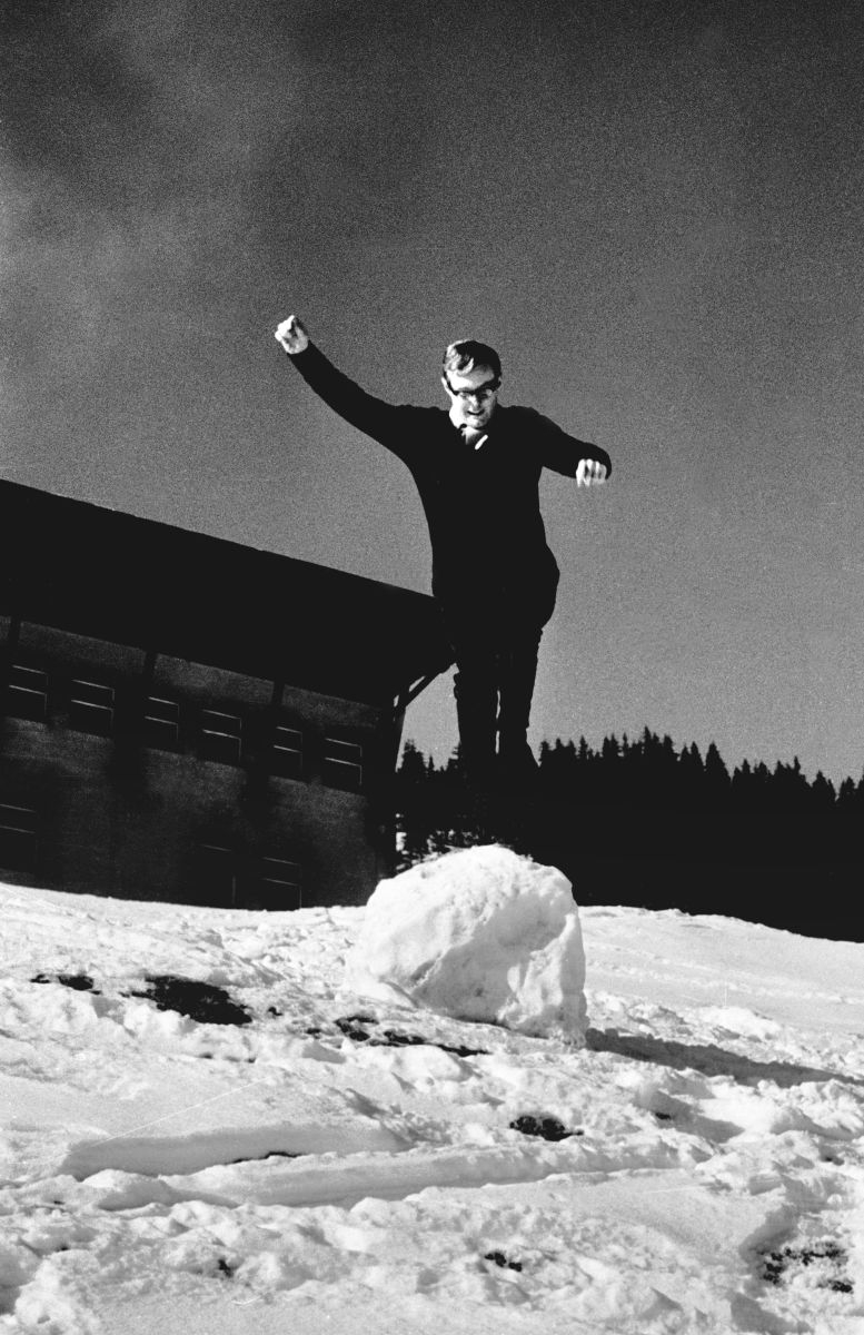 1959, Zakopane, Pierwszy Jazz Camping Kalatowki, Krzysztof Komeda Trzcinski / Fot. ANDRZEJ DABROWSKI/FOTONOVA