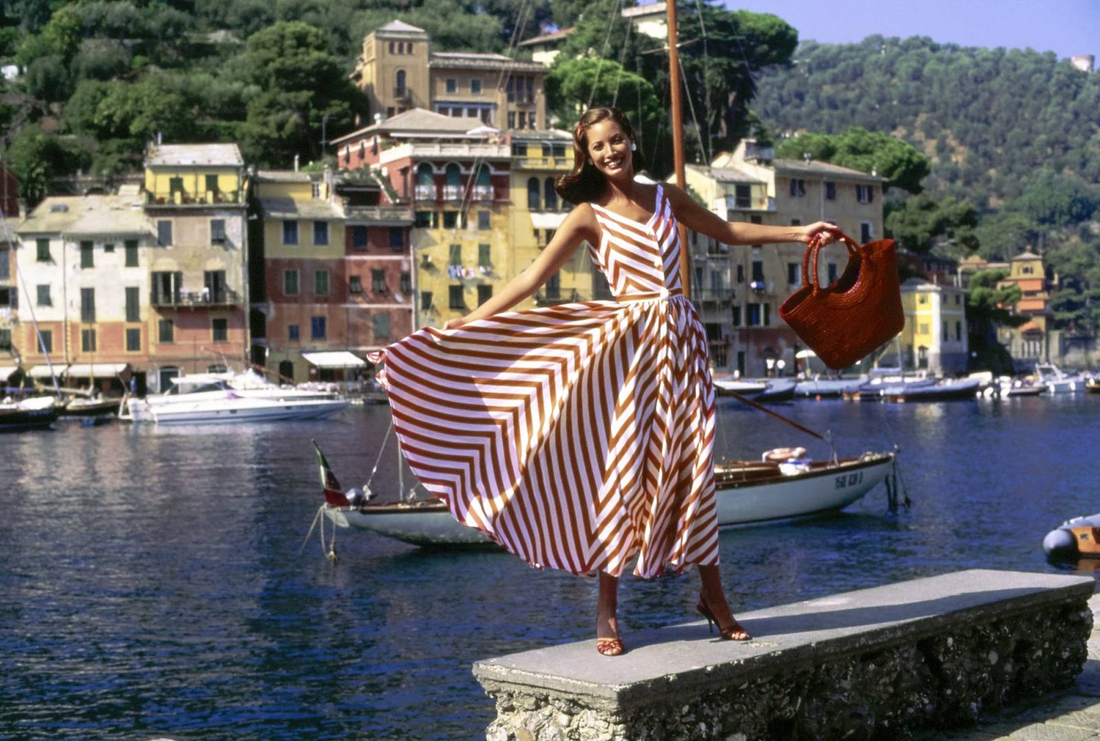 Christy Turlington, Vogue 1992 (fot. Arthur Elgort., Getty Images)