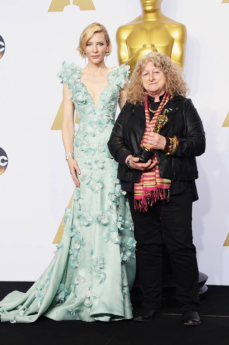 Cate Blanchett i Jenny Beavan (Fot. Jason Merritt/Getty Images)