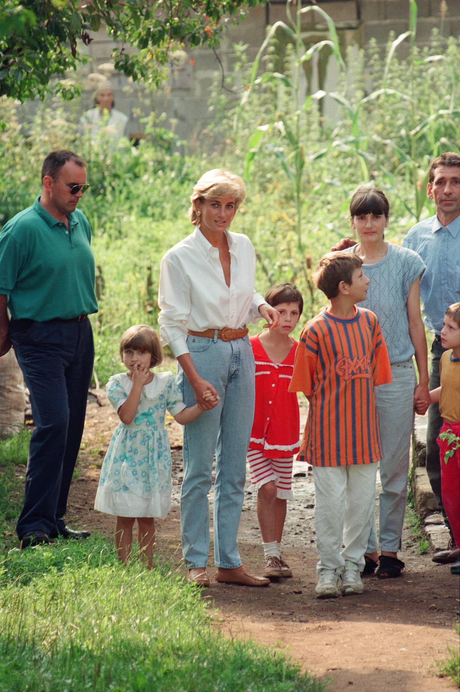 W Bośni w 1997 roku /(Fot. Getty Images)