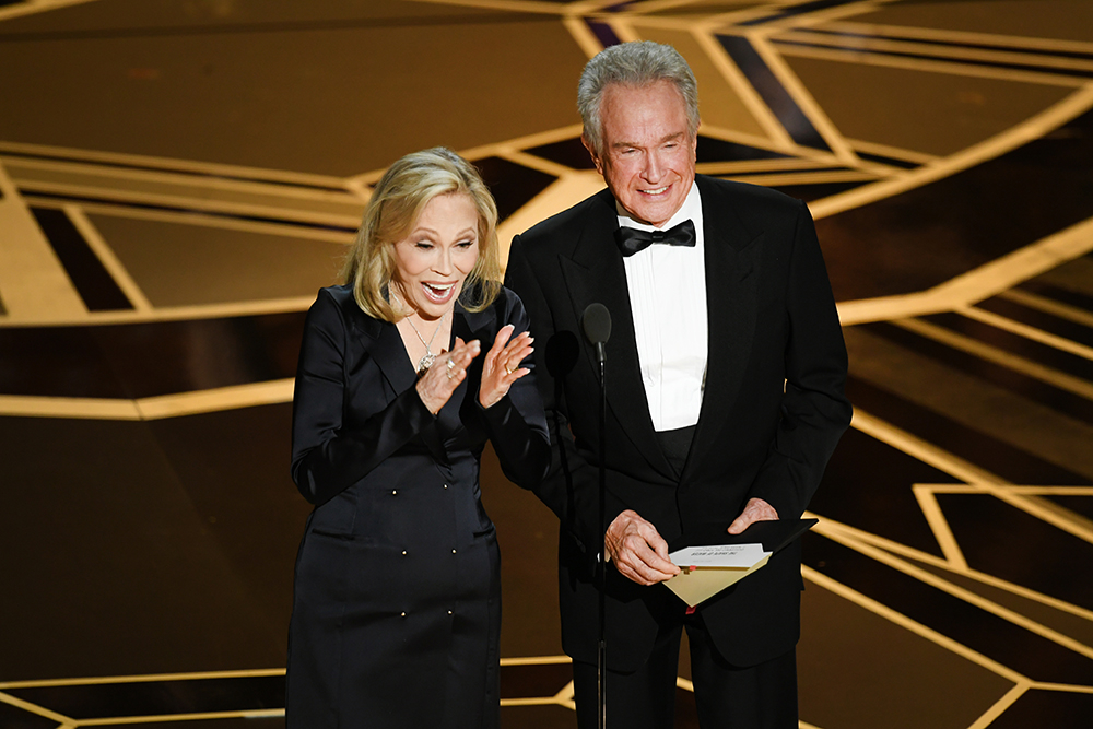 Faye Dunaway i Warren Beatty (Fot. Kevin Winter, Getty Images)