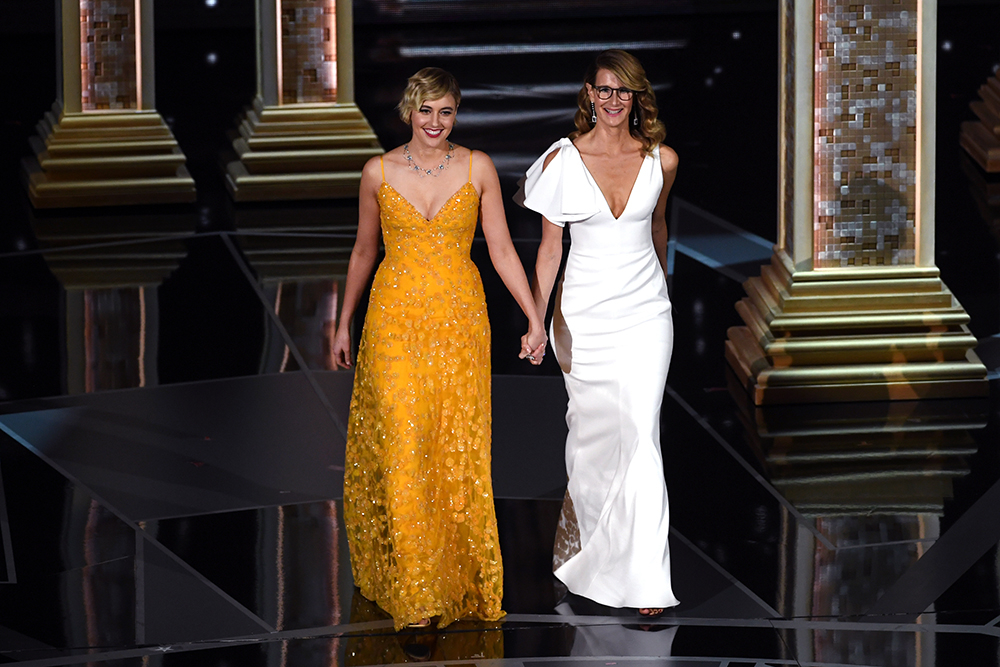 Greta Gerwig i Laura Dern (Fot. Kevin Winter, Getty Images)