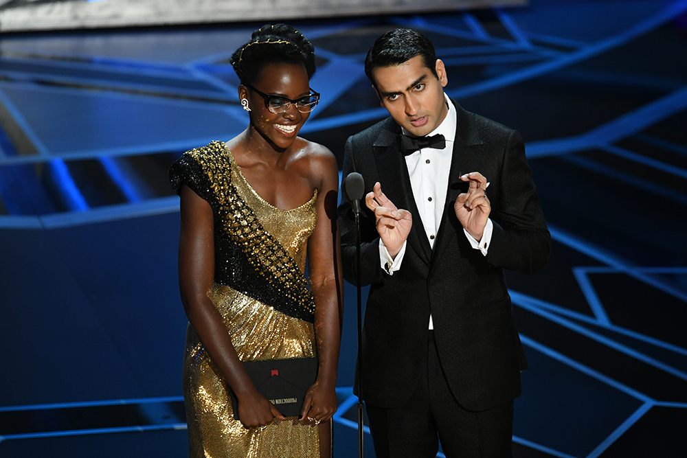 Lupita Nyongo i Kumail Nanjiani (Fot. Kevin Winter, Getty Images)