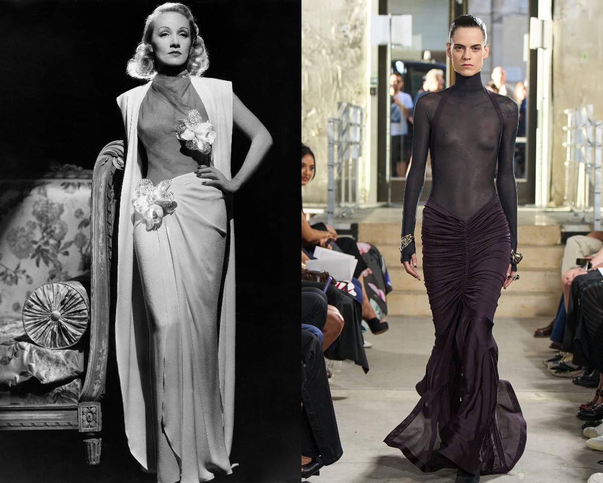 Marlene Dietrich, Alaïa / Getty Images, ImaxTree