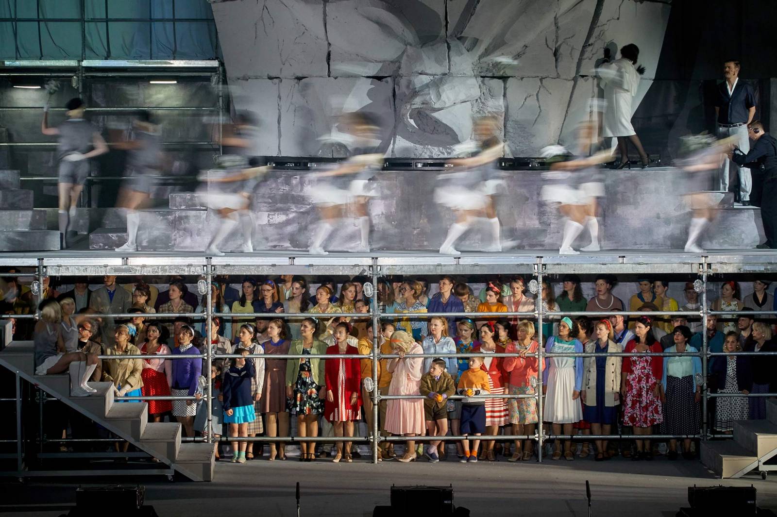 „Nabucco” (2018), Opera Wrocławska  (Fot. Eriks Bozis)