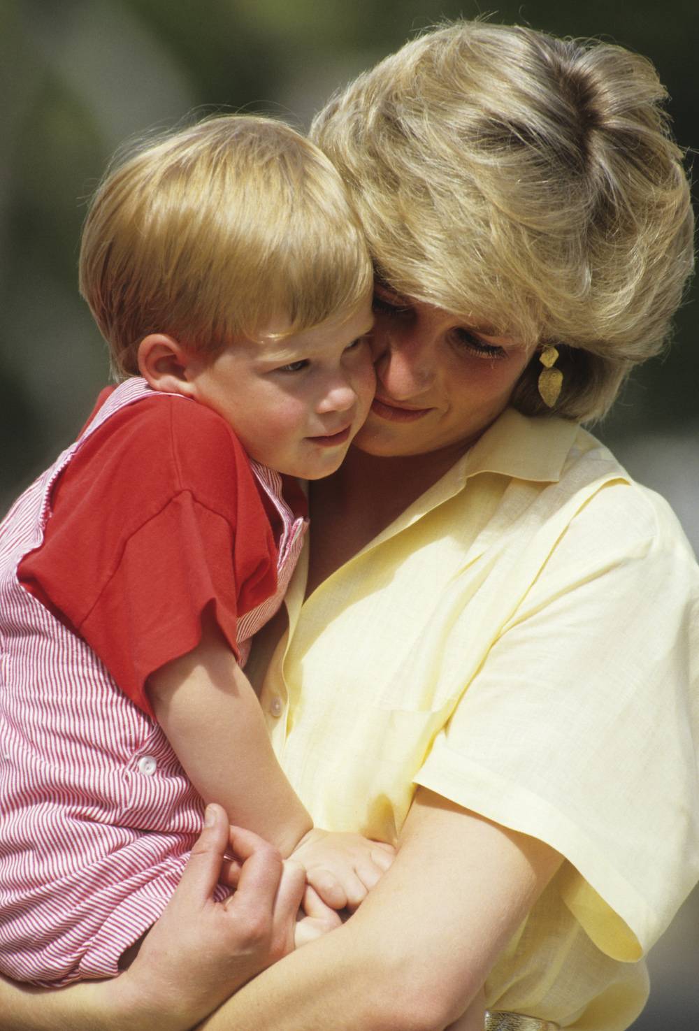 Z mamą, Lady Di (Fot. Getty Images)