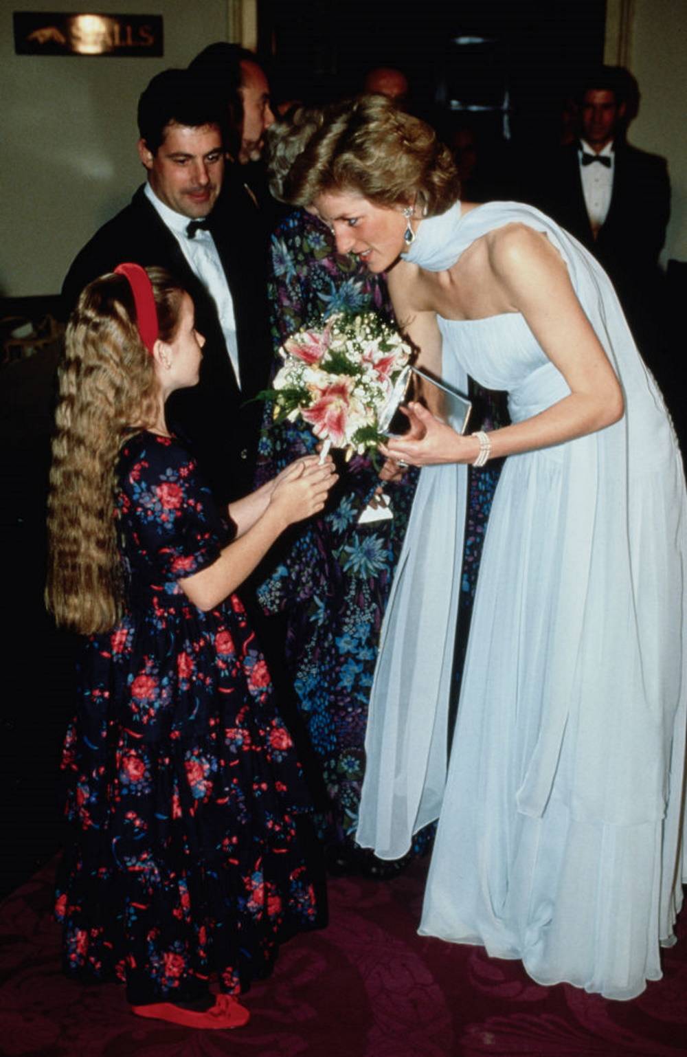 Księżna Diana na premierze musicalu „Miss Saigon” (Photo by Princess Diana Archive/Getty Images)