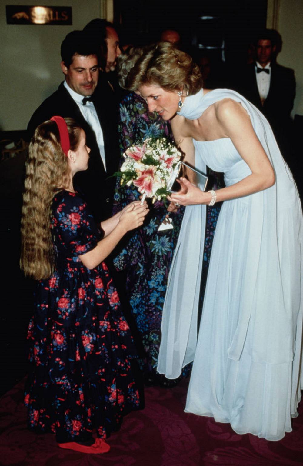 Księżna Diana na premierze musicalu „Miss Saigon” (Photo by Princess Diana Archive/Getty Images)