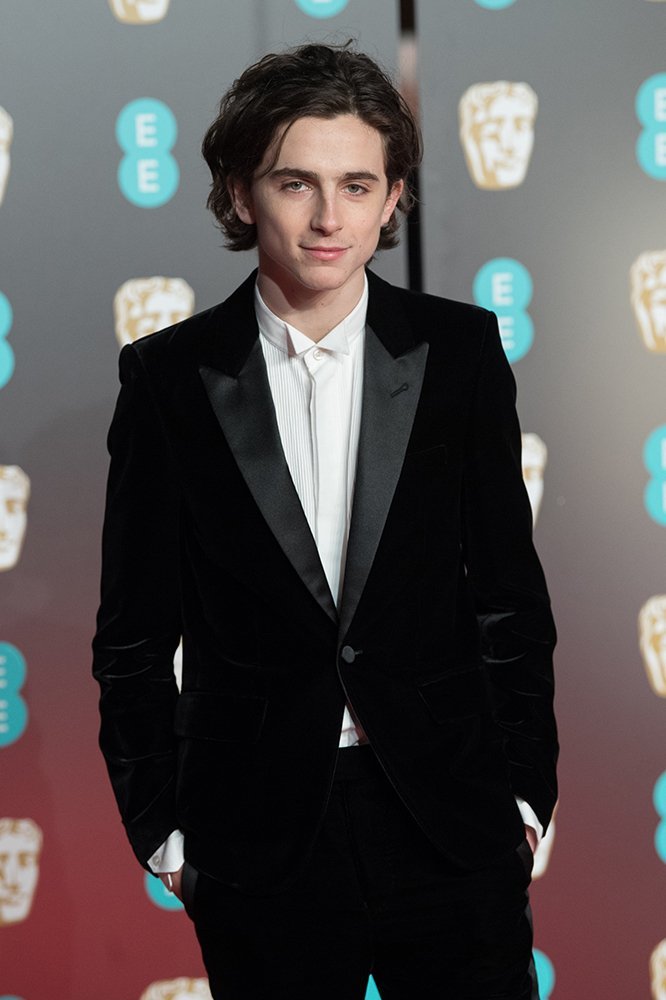 Timothee Chalamet na rozdaniu nagród BAFTA 2018 (Fot. Samir Hussein, Getty Images)