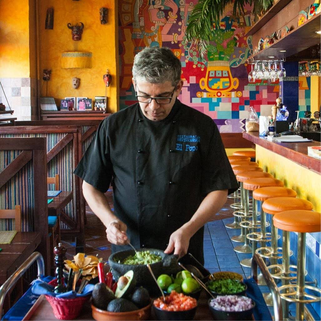 Angel Aceves Vivanco - szef kuchni restauracji El Popo