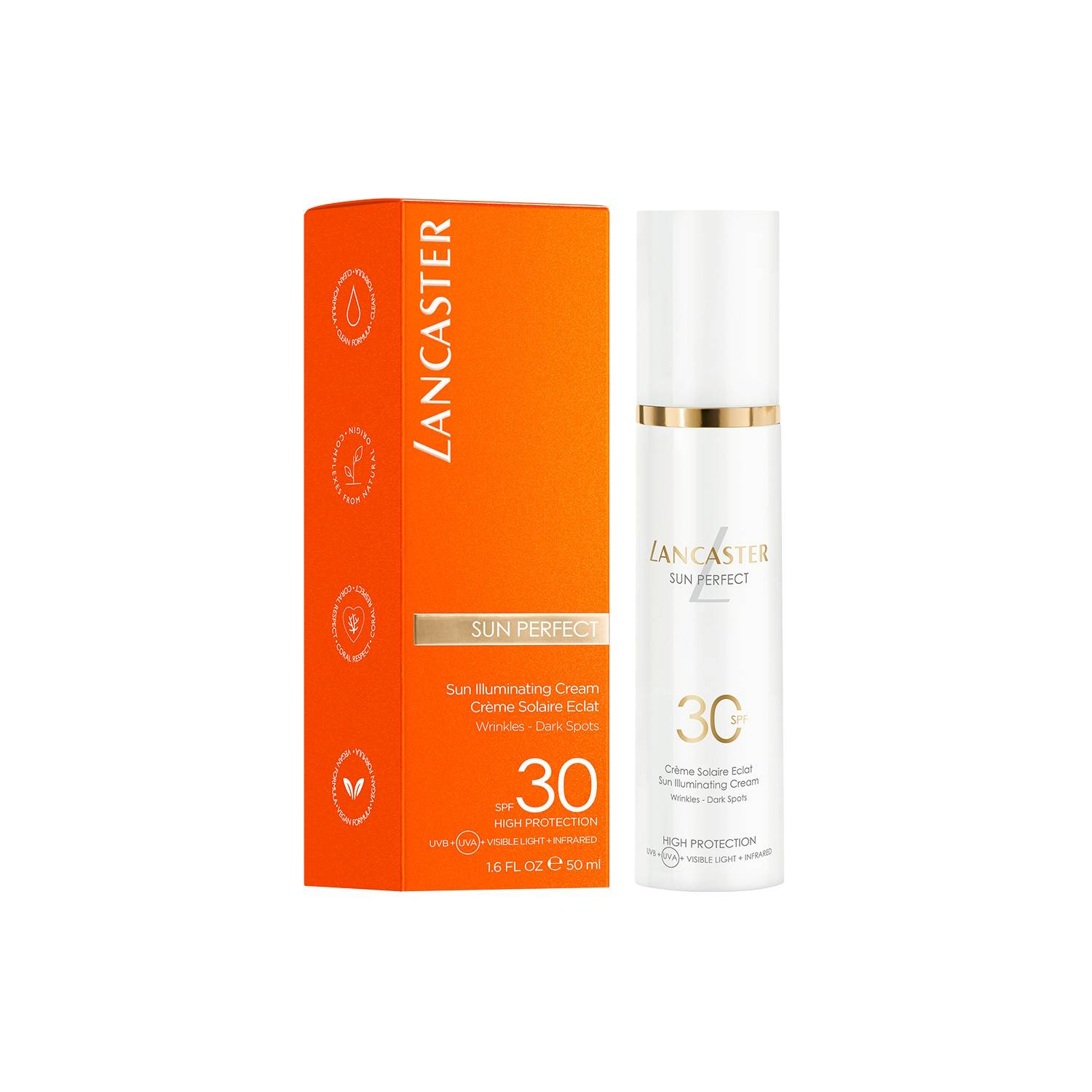 Sun Perfect od Lancaster: Nowe kremy i fluid do twarzy SPF 30 i SPF 50. Sun Perfect marki Lancaster to najbardziej zaawansowana linia produktów, które wszechstronną ochronę przeciwsłoneczną łączą z silnym działaniem anti-aging.