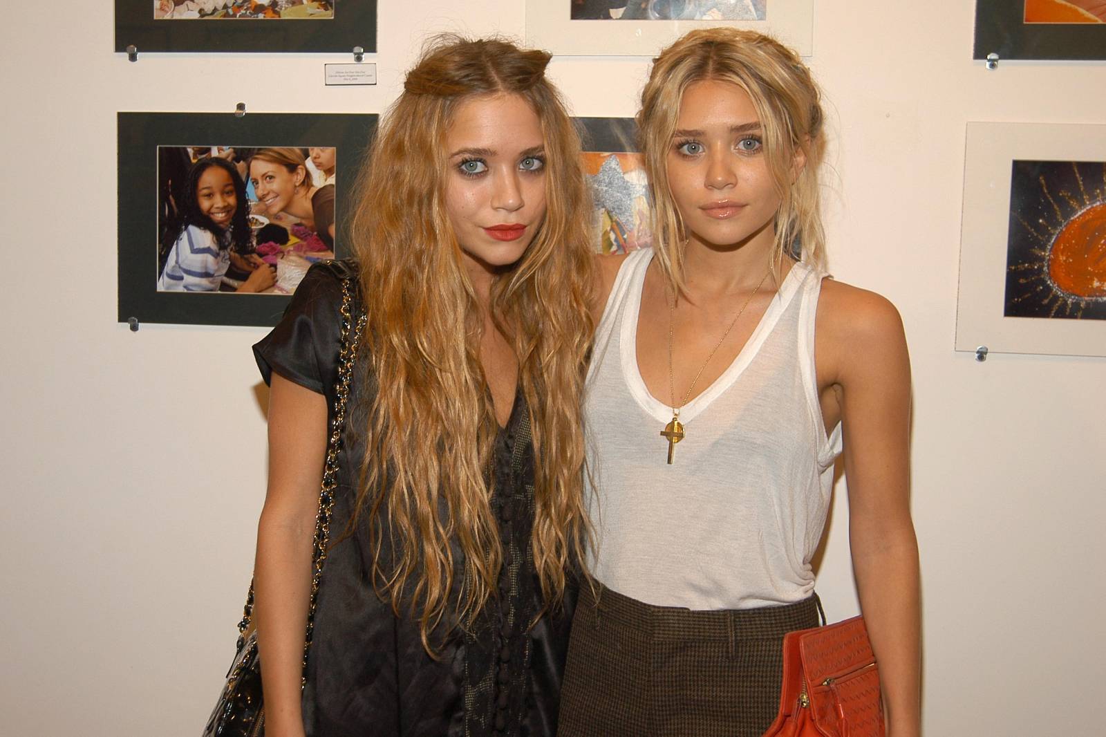 Mary-Kate i Ashley Olsen w 2004 roku /(Fot. Getty Images)