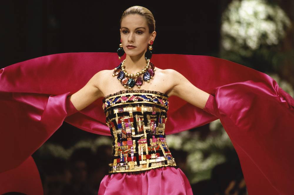 Pokaz Givenchy w 1992 roku (Fot. Getty Images)