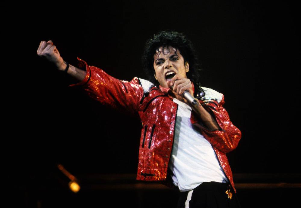 Michael Jackson na scenie (Fot. Getty Images)