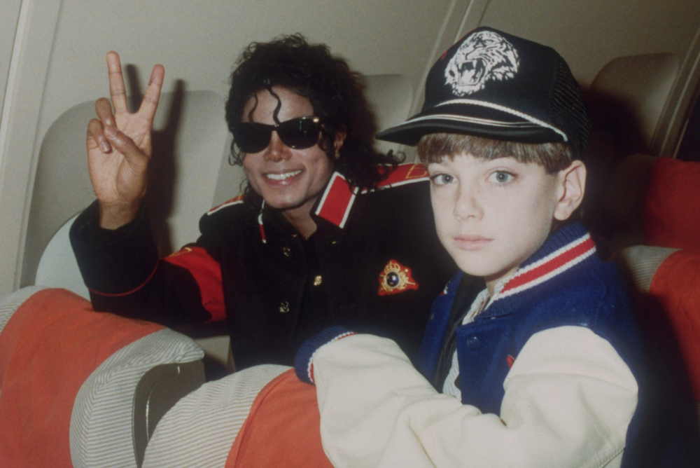 Michael Jackson i James Safechuck (Fot. materiały prasowe HBO)