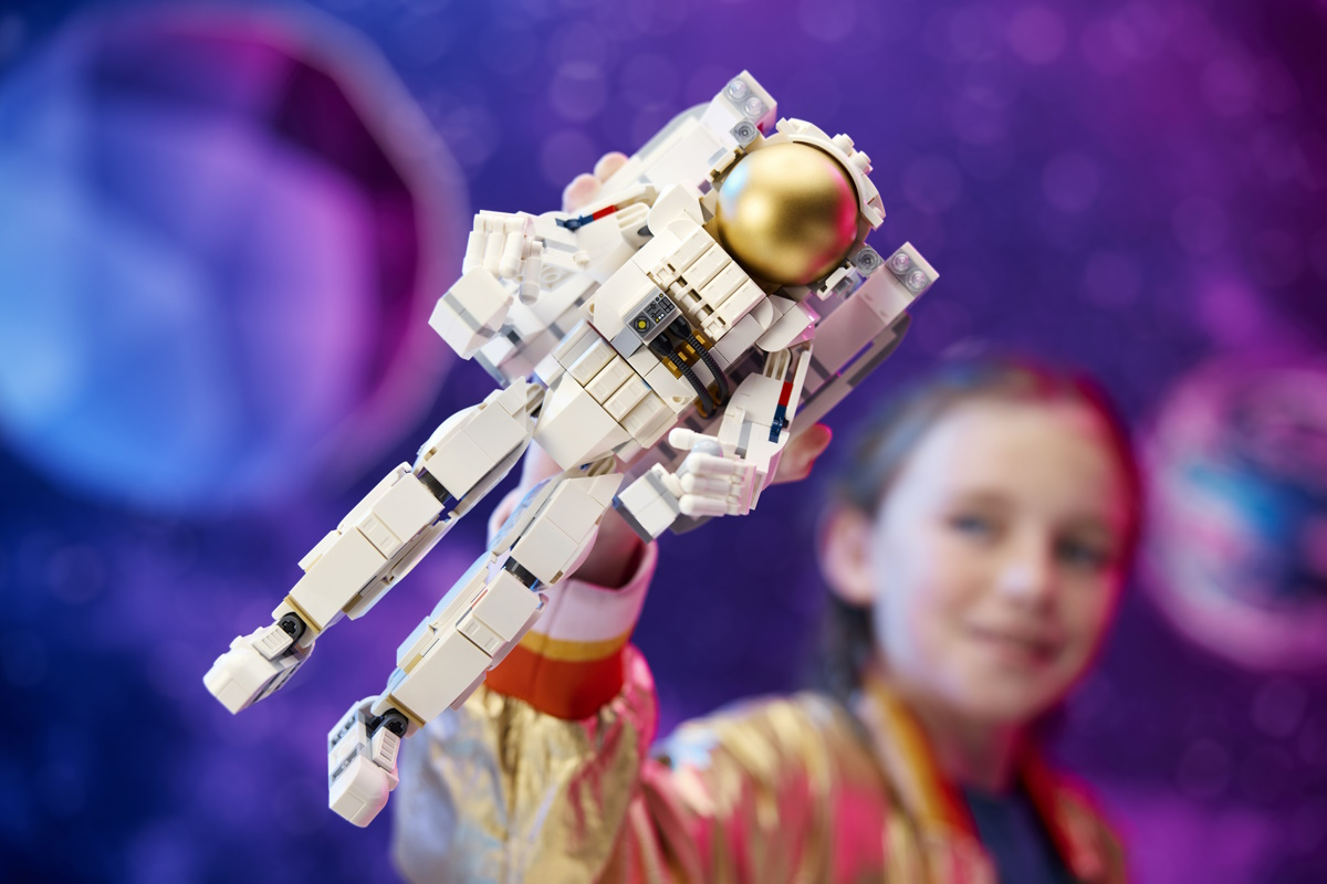 Zestawy Lego to najlepszy prezent pod choinkę. LEGO® Creator Space 3 w 1 Kosmiczny astronauta.