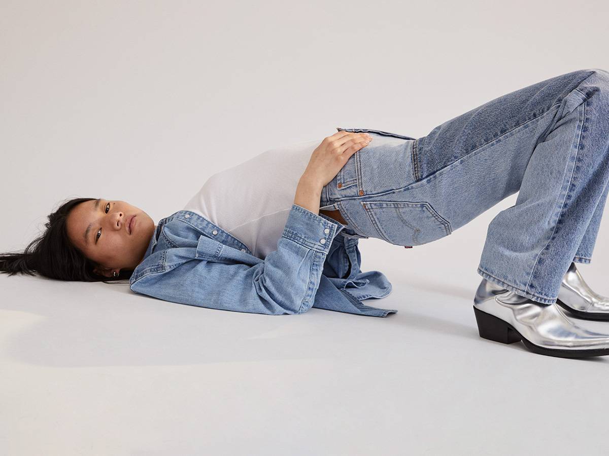 Wariacje na temat baggy jeans i stylu western w nowej kolekcji Levi’s (Fot. Materiały prasowe)