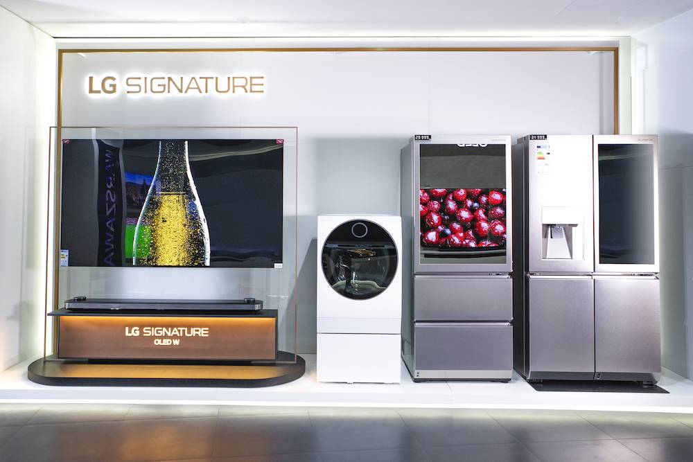 Premiera nowych produktów z serii LG Signature (Fot. materiały prasowe)
