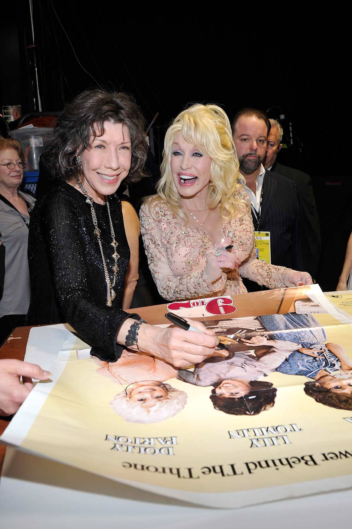 Lily Tomlin i Dolly Parton (Fot. Getty images)