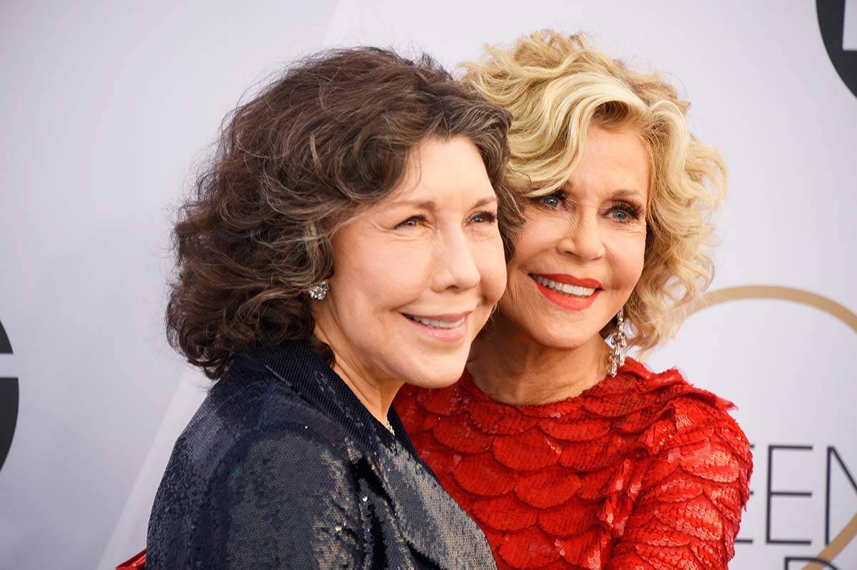Lily Tomlin i Jane Fonda (Fot. Getty images)