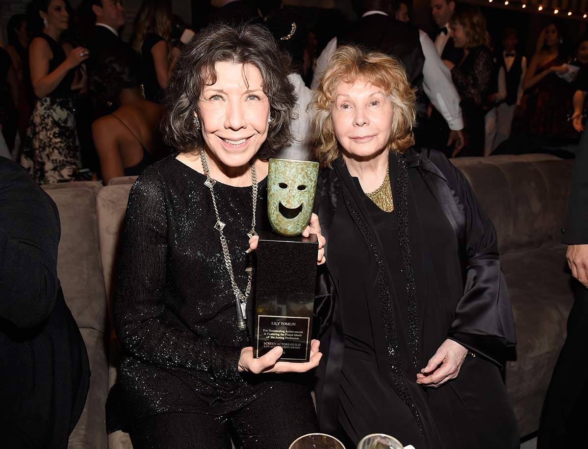 Lily Tomlin i Jane Wagner (Fot. Getty Images)