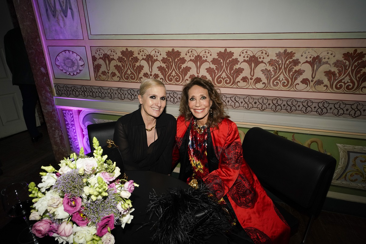 Dyrektor kreatywna Dior, Maria Grazia Chiuri i Marissa Berenson