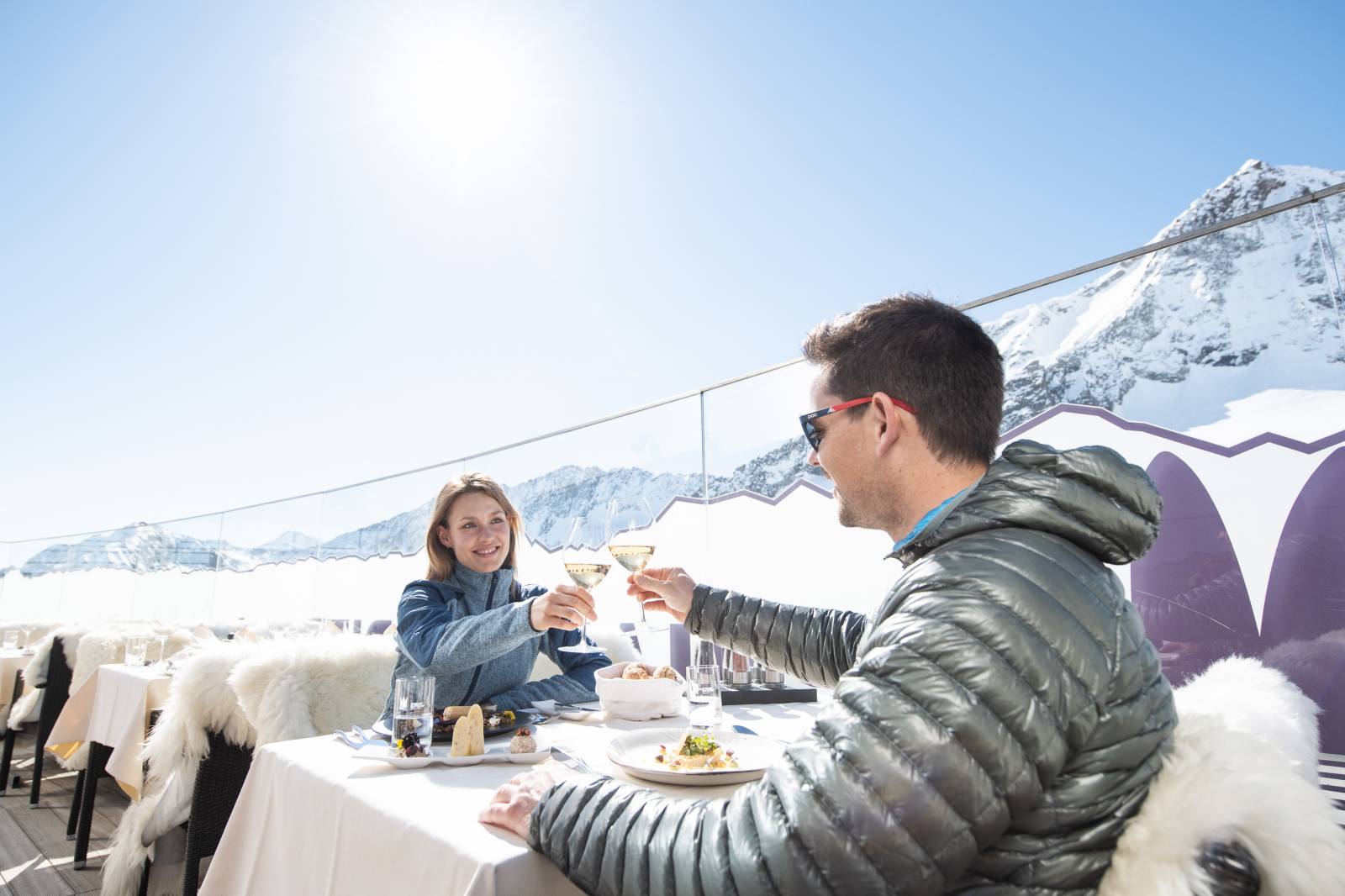 Restauracja Schaufelspitz, lodowiec Stubai (fot. Andre Schoenherr)