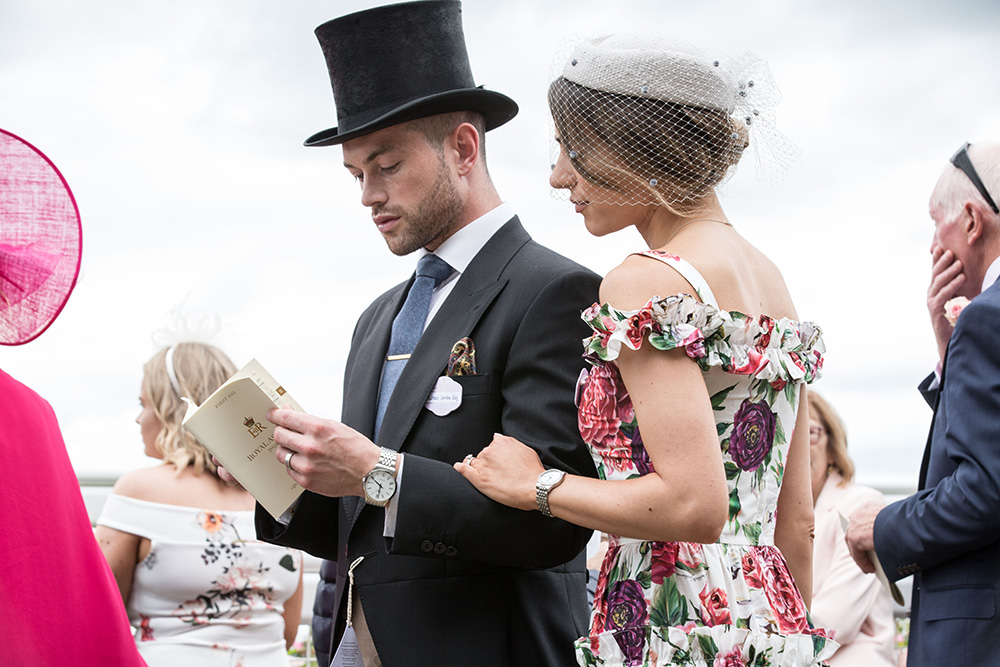 Goście podczas Royal Ascot (Fot. Materiały prasowe Longines)