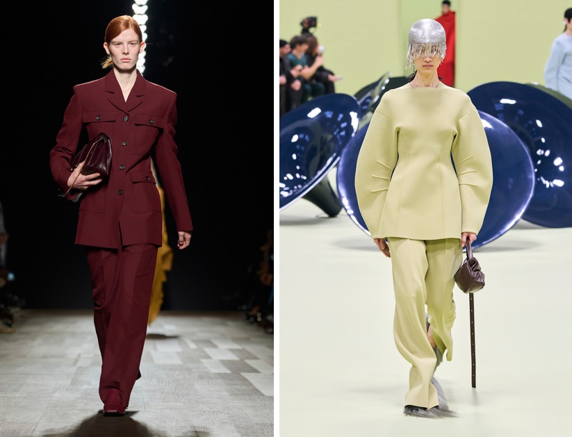Ferragamo, Jil Sander / Fot. Spotlight. Launchmetrics