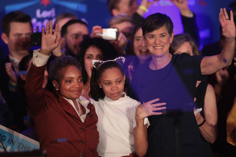 Lori z żoną i córką (Fot. Getty Images)