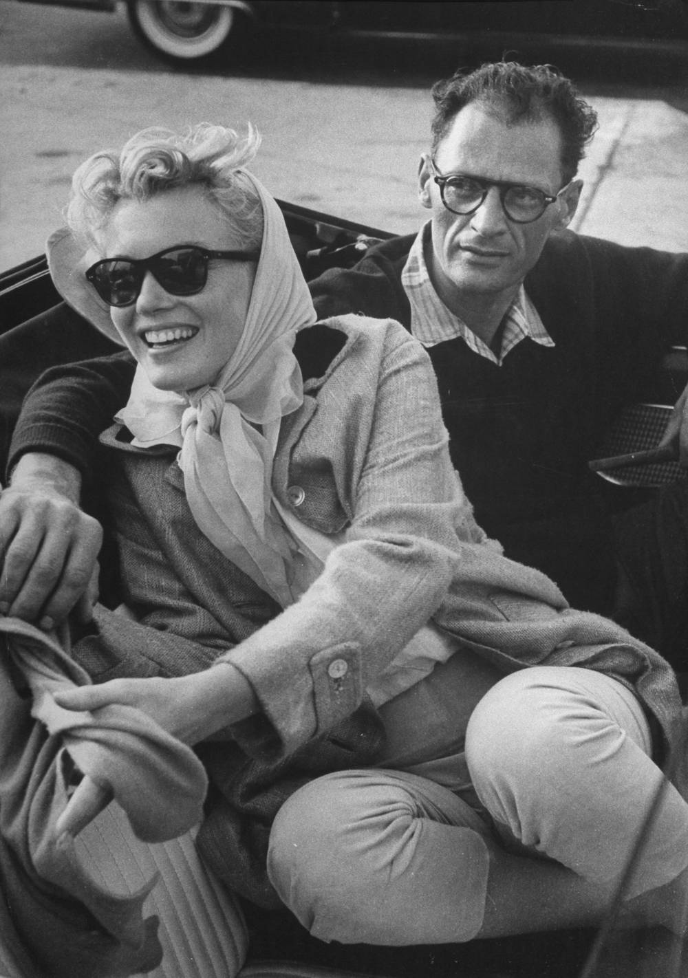 Marilyn Monroe i Arthur Miller (Fot. Getty Images)