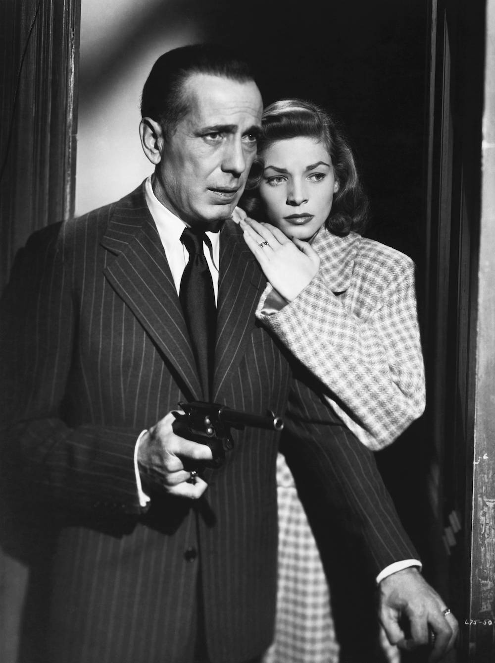 Lauren Bacall i Humphrey Bogart (Fot. Getty Images)