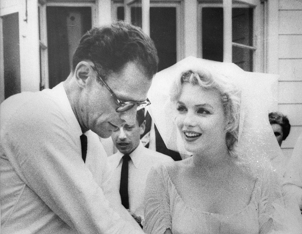 Marilyn Monroe i Arthur Miller (Fot. Getty Images)