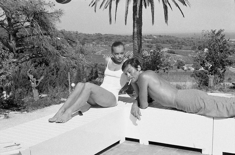 Romy Schneider i Alain Delon (Fot. Getty Images)